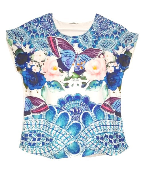 BLUSA PARAGUAYA PARA MUJER