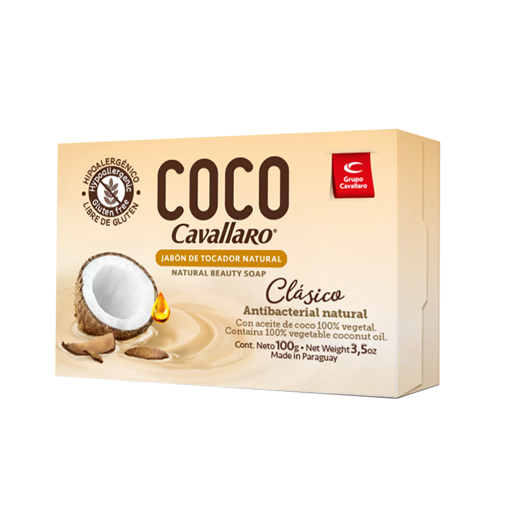 JABON DE TOCADOR COCO CAVALLARO (Estuche 100g)