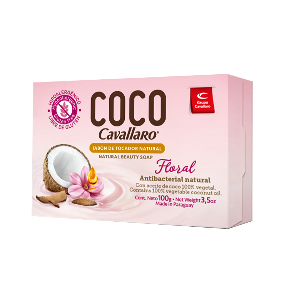 JABON DE TOCADOR COCO CAVALLARO (Estuche 100g)