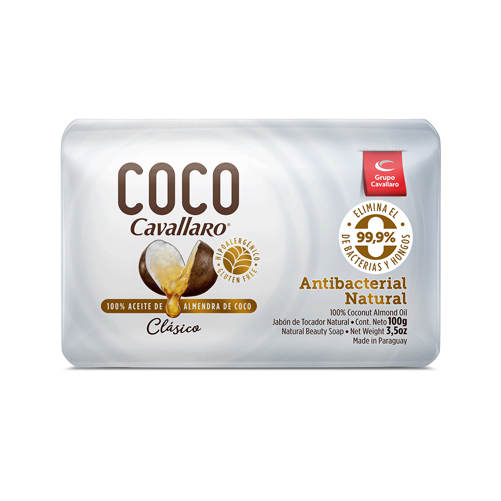 JABON DE TOCADOR COCO CAVALLARO (Pack de 3)